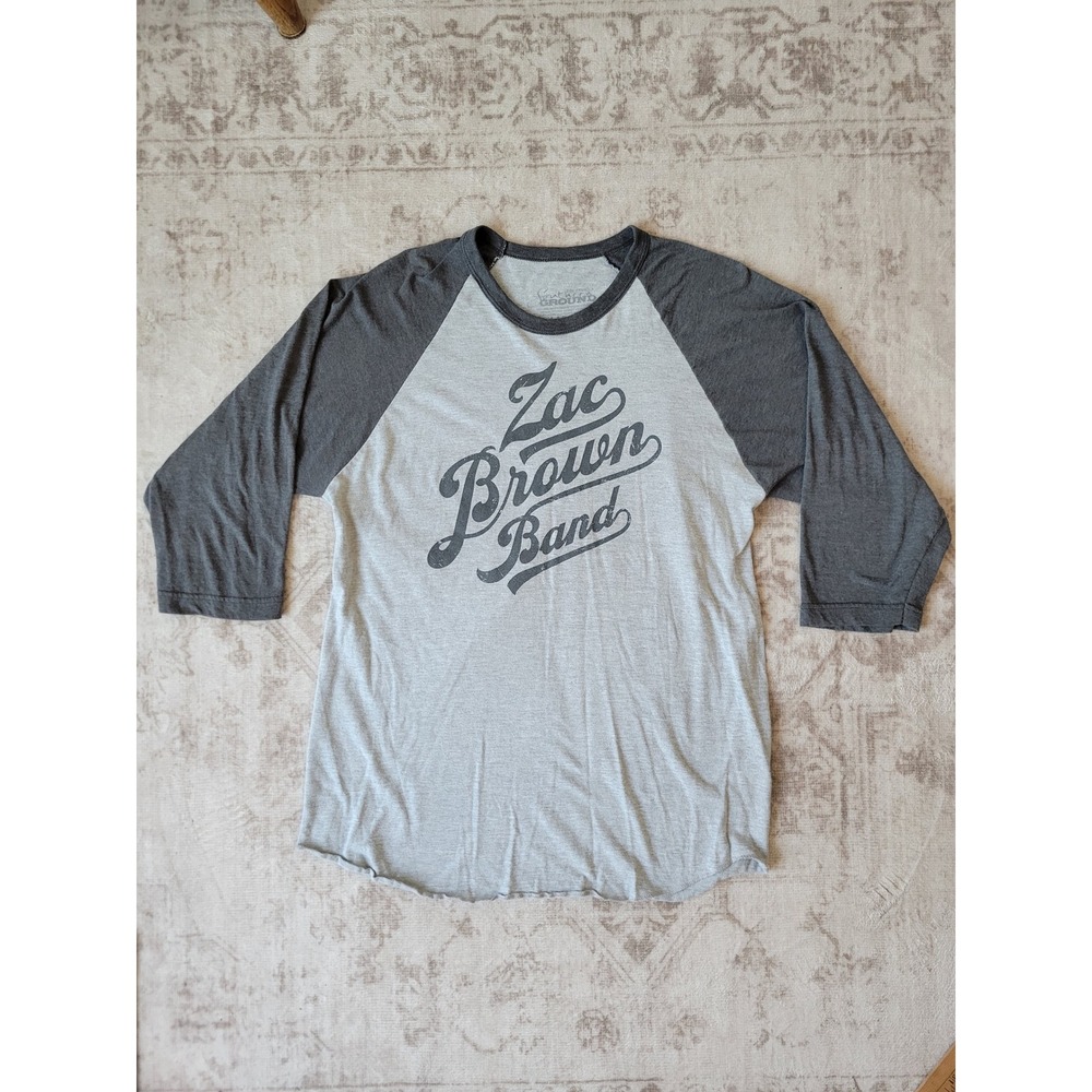 Zac Brown Band Southern Ground Raglan Baseball T-Shirt – Men's Large